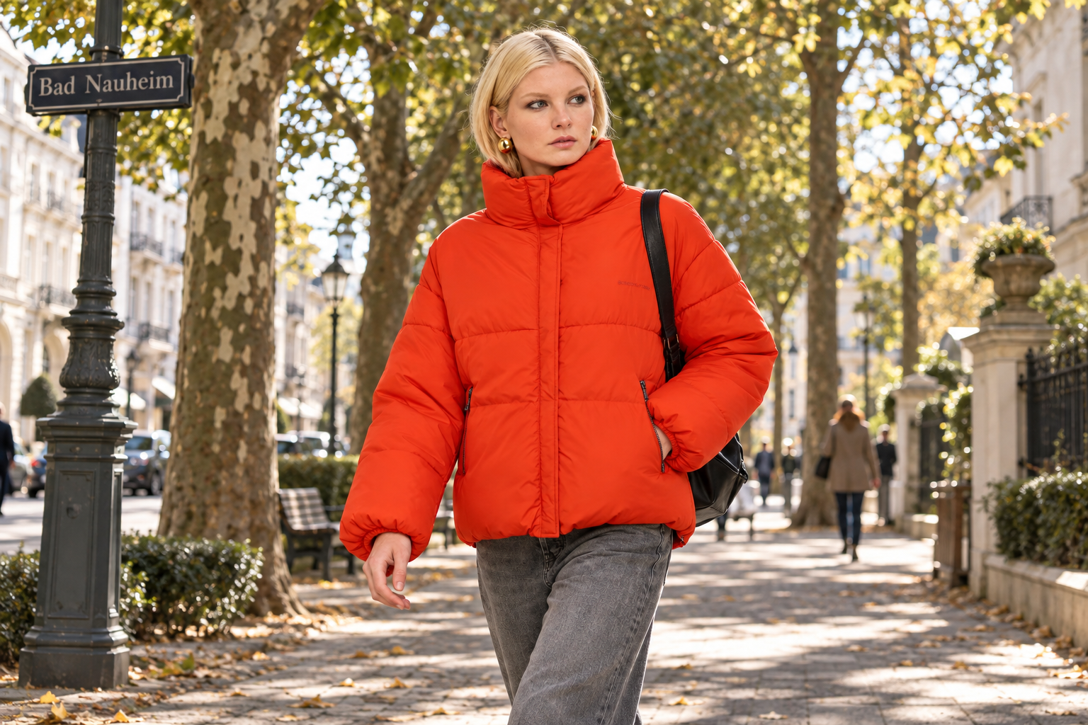 Bad Nauheim Streetstyle - Daunenjacke Opalin