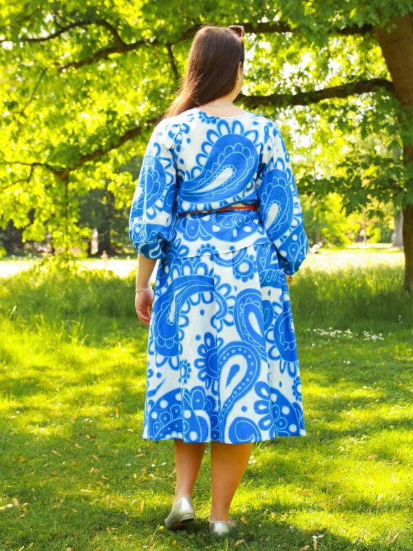 Bluse, Print – Bild 2
