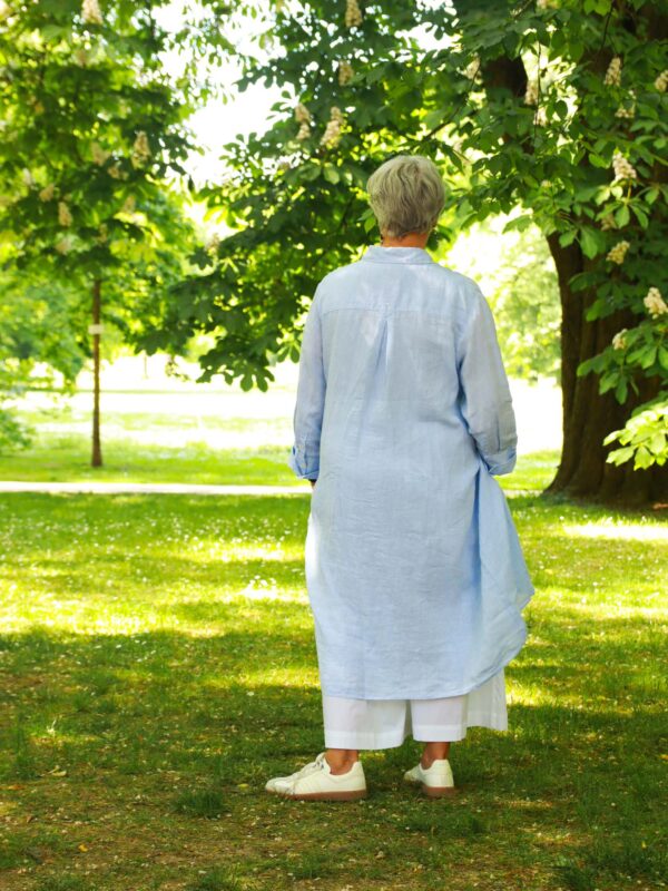 Kleid, hellblau – Bild 3